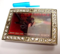 3D FLIP CHANGING PICTURE MOVING IMAGE SCARFACE MOVIE AL PACINO MOVIE BELT BUCKLE