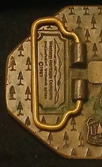 Ultra-Rare 1987 USFS Region 8 Belt Buckle – Serial #79 – Former Reg. Director