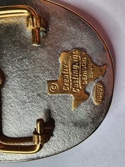 Cheyenne Trap Club Champion VTG Trophy Belt Buckle Tri State Handicap