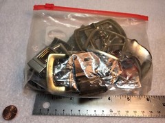Group of belt buckles