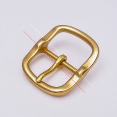 HEAVY DUTY SOLID BRASS LEATHERCRAFTS HARDWARE CENTER BAR BELT BUCKLE REPLACEMENT