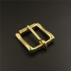 2PCS Heavy Duty Solid Brass Roller Belt Buckle Replacement Inner Wide