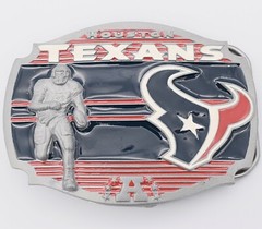 Houston Texans Football Team Belt Buckle (New)