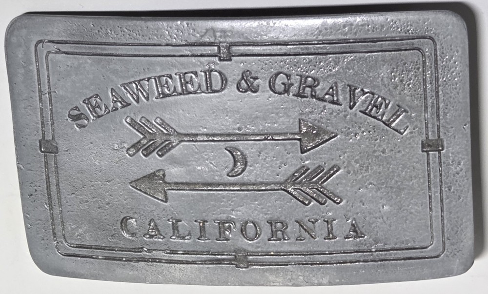 Vintage Pewter Belt Buckle – Seaweed & Gravel California Store – FREE Shipping