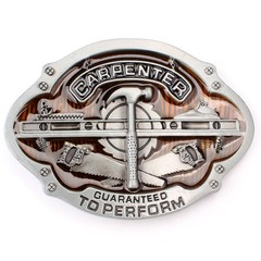 Carpenter Men&rsquo;s Belt Buckle Western Cowboy Native American (CPT-01)