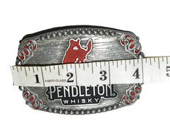 New 2023 Montana Silver Smiths Pendleton Whisky Belt Buckle Buck Limited Ed.