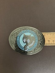 2016 FUR RONDEZVOUS LYNX BELT BUCKLE ANCHORAGE ALASKA