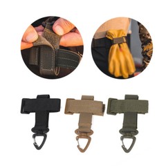 Belt Buckle Glove Hook Tactical Straps / Gloves Anti-lost Clip Keychain Keyring
