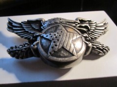 VINTAGE EAGLE WITH WINGS THEME BELT BUCKLE – GW-13