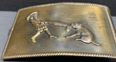 Belt Buckles Horse & Carriage, Semi & Tractor & Boy & Dog older NEW