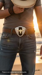 Men Women Silver Metal Western Belt Buckle Texas Lone Horn Cow Bling Gold Bull