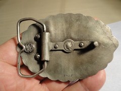 200 YEARS AGO LIBERTY BELL BELT BUCKLE IN VERY NICE PREOWNED CONDITION