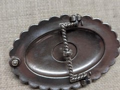 vintage style NATIVE AMERICAN belt buckle SOUTHWESTERN indian navajo replica