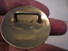 WAGE GERMAN SILVER 2002 SCARF BUCKLE – HAND MADE – BBA-4