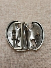Vintage Avon Pewter Tone Metal Eagle Belt Buckle