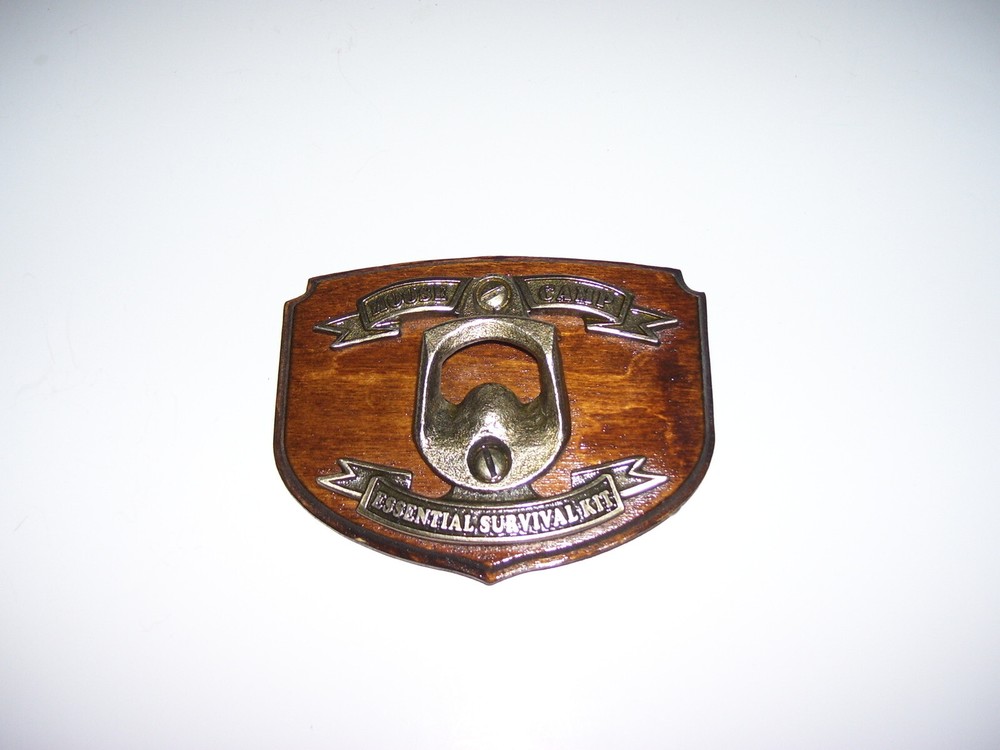NEW MOOSE CAMP BOTTLE OPENER Belt Buckle – Survival Kit FUNNY