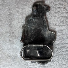 Vintage 1980 Great American Buckle Co Tow Truck Belt Buckle Made in USA 235