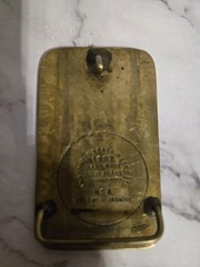 Anacortes Brass Works Lid 1987 Hand Made Solid Brass Anacortes Wash 98221