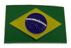 World Cup Football Soccer Country Flag Belt Buckle Mexico Brazil Peru Sport Team
