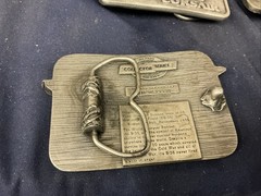 Vintage Buckle Connection Belt Buckles Military Aircraft Lot Of 6 WW2 Planes