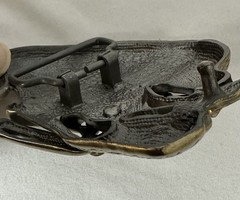 Halloween Skeleton Belt Buckle Gothic Grunge Emo Punk Unisex READ Buckle Only
