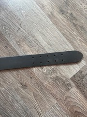 G-Star Raw Leather Belt – Massive Double Pin Metal Buckle Industrial Style sz 95