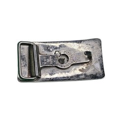 Chambers USA Western Covered Wagon Belt Buckle Silver Tone
