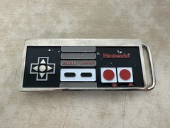 Nintendo NES Controller Video Game Cutout Belt Buckle Metal Vintage 2003 Classic
