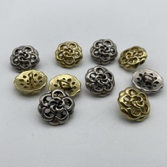 Rose Design Button Coat Sewing Buttons Clothing Button Sweater Button Rose lot