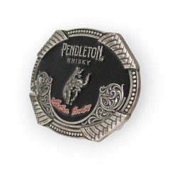 Montana Silversmiths 2020 Pendleton Whisky Rodeo BeltBuckle Let&rsquo;erBuck FreeShip