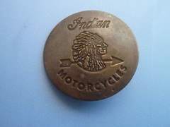 VINTAGE ORIGINAL INDIAN MOTORCYCLE PIN BADGE NOT A MODERN MADE IN CHINA REPOP