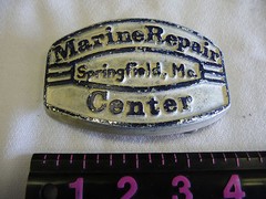 MARINE REPAIR CENTER SPRINGFIELD,MO. BELT BUCKLE