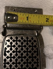 Guess Belt Buckle Only, Reversible 2 Sided Flip