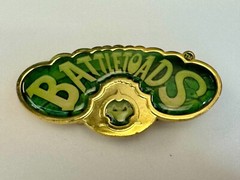 Battletoads June 2017 Loot Crate Gaming Exclusive Nes Gold Tone Belt Buckle
