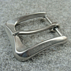 Stainless Steel Pin Belt Buckle Men&rsquo;s Belt Buckles For 1.5&Prime; Belt With Belt Loop