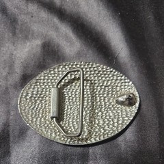 Vintage Harley-Davidson Belt Buckle Turquoise Fleck 1980!