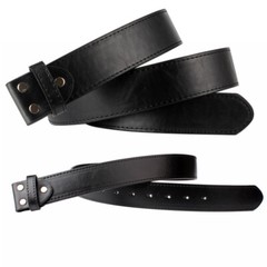 Handmade Full Grain Leather Men&rsquo;s Belt Cowboy Western Strap Without Buckle