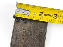 Vintage 1970&rsquo;s Budweiser Anheuser-Busch Belt Buckle 3”x2” Made in USA!