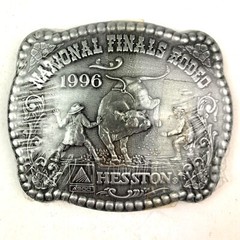 Award Design Medals Hesston NFR 1996 Commemorative Belt Buckle New