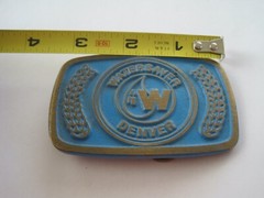 Watersaver Denver Belt Buckle Solid Brass By Dyna Buckle