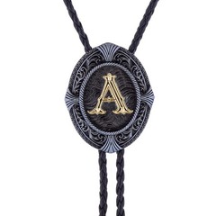 Fibbadet 2Pcs Belt Buckle Bolo Tie Set for Men, Western Cowboy Standard, 1#