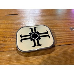 Medieval Cross belt Buckle – Cream