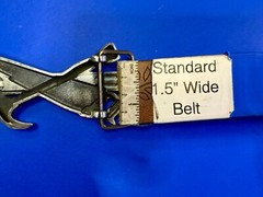 Tools Hammer Saw Meter Stick Carpenters Contractor&rsquo;s Figural Cutout Belt Buckle
