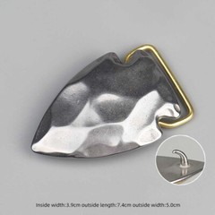 Triangle Stainless Steel Pin Belt Buckle Men&rsquo;s Belt Buckles Fit 1.5&Prime; / 38mm Belt