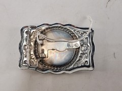 Imperial Polite Horse Embosed Belt Buckle