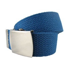 1 Military Belt Buckle and End Tip for 1.25 Inch (32 mm) Canvas Webbing Belts