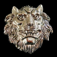 Lions Head Roman King Jungle Animal Belt Buckle Buckles Boucle De Ceinture