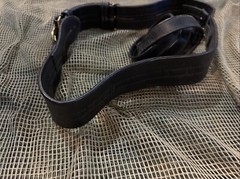 Vtg US Navy Officers Sword Belt And Buckle W/ Hangers Size 34 NS Meyer New York