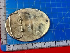 North American Hunting Club Belt Buckle Of Life Member Eagle Rifle Emblem