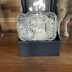 Western Style Saint Jude Buckle Hebilla Vaquero San Judas